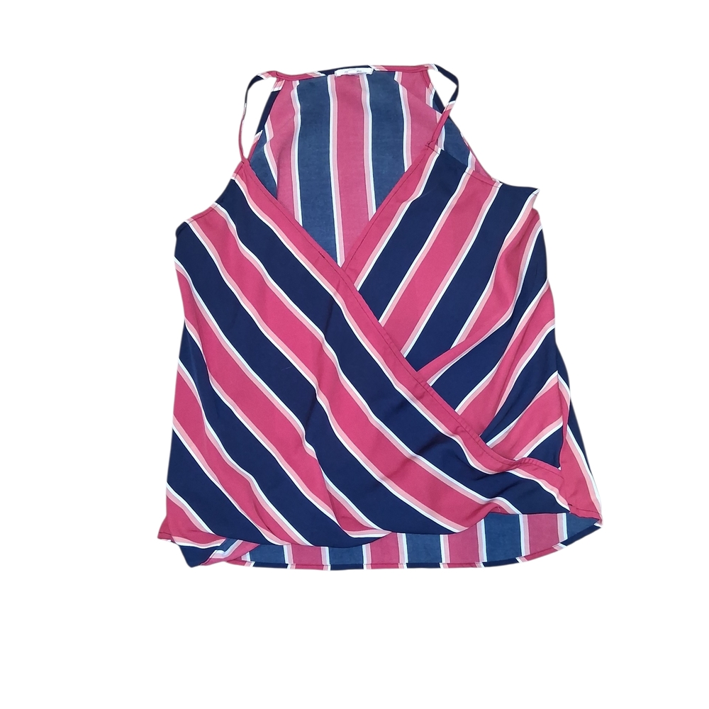 Maurices Striped Camisole in Pink and Navy